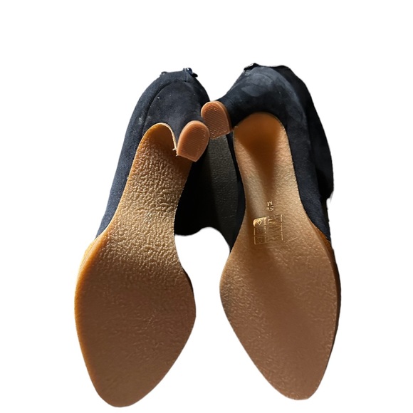 Jon Josef Navy Suede Ankle Cuff Bootie Size 5.5 - Picture 5 of 9